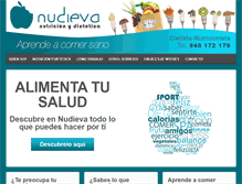 Tablet Screenshot of nudieva.com